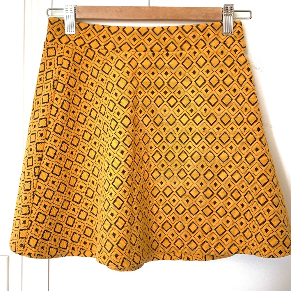 Mango Printed Miniskirts